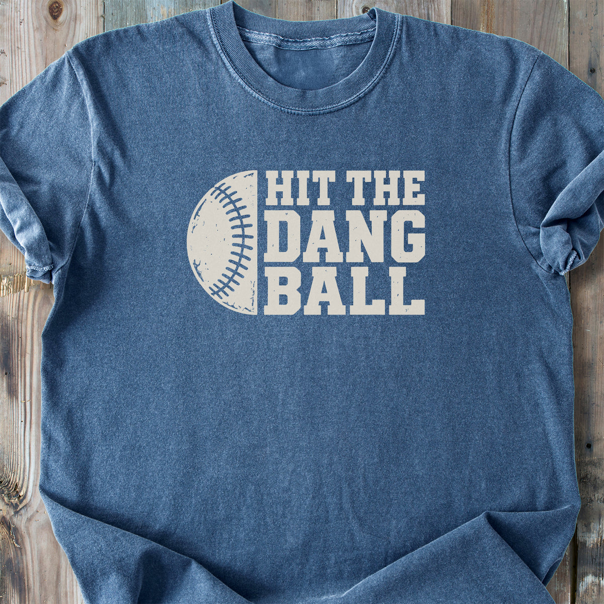 Hit The Dang Ball - Premium Heavyweight Tee