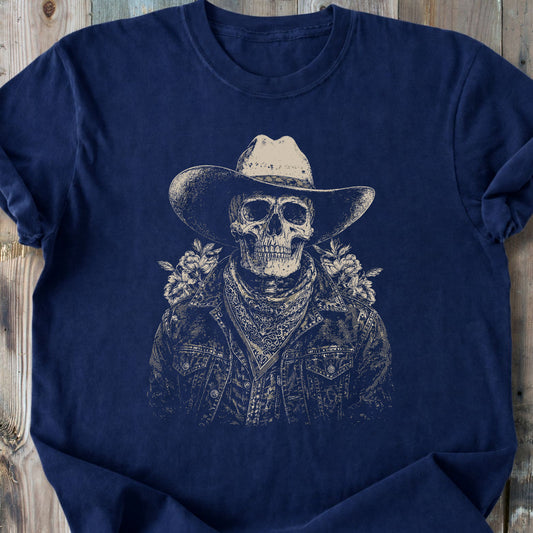 Outlaw In Bloom - Premium Heavyweight Tee