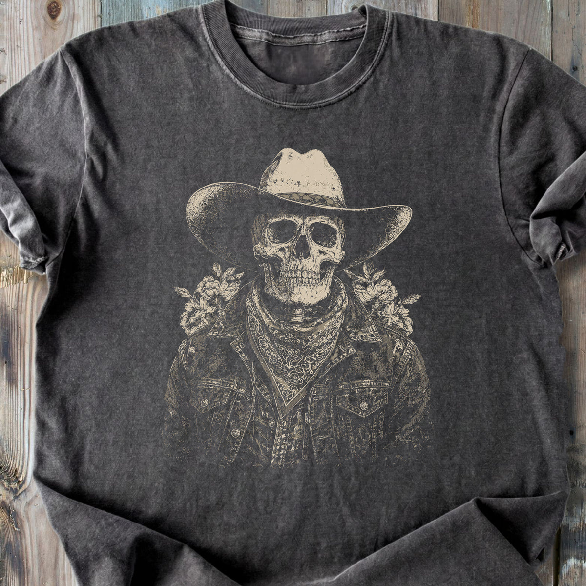 Outlaw In Bloom - Premium Heavyweight Tee