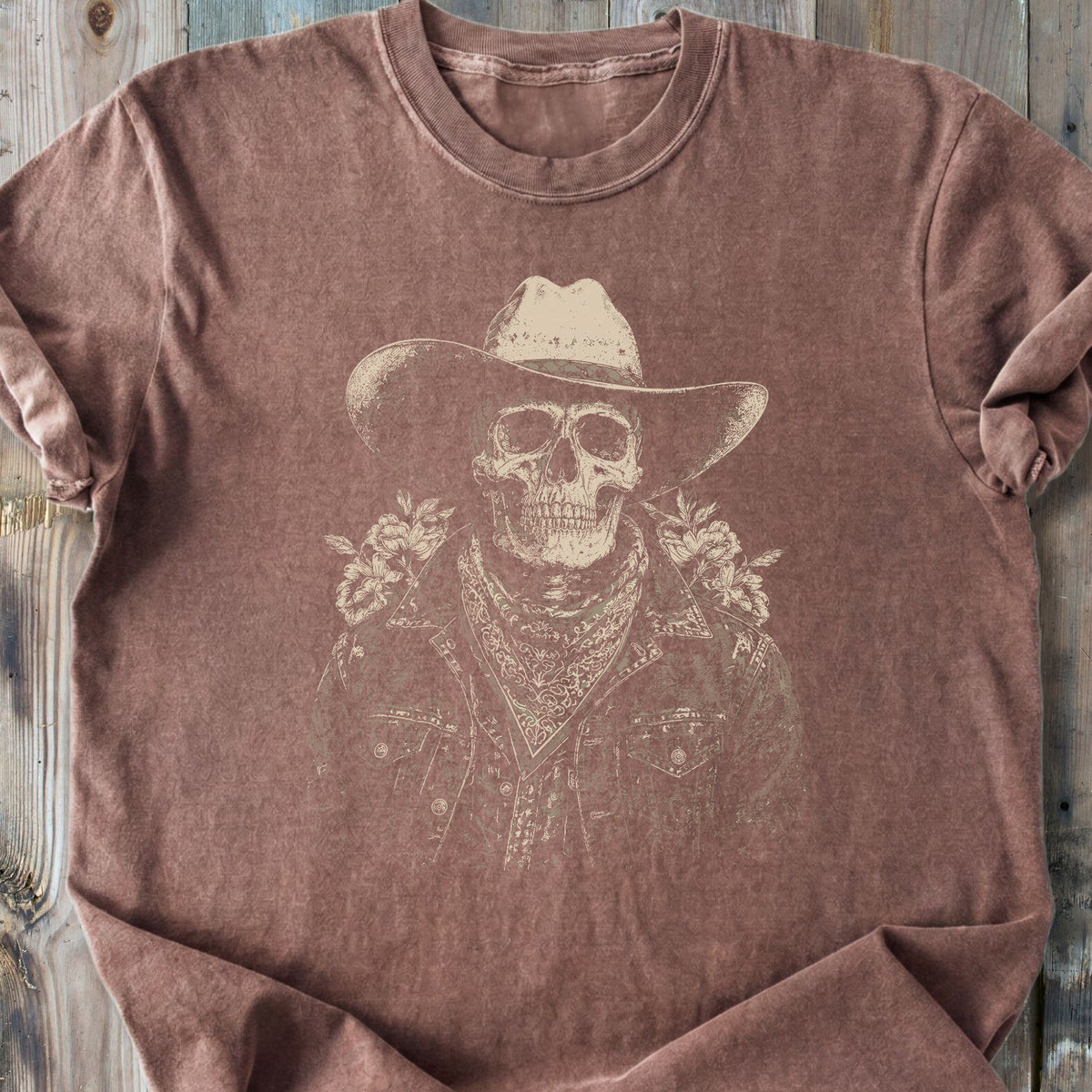Outlaw In Bloom - Premium Heavyweight Tee