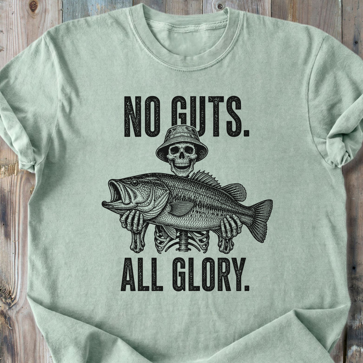 No Guts All Glory - Premium Heavyweight Tee