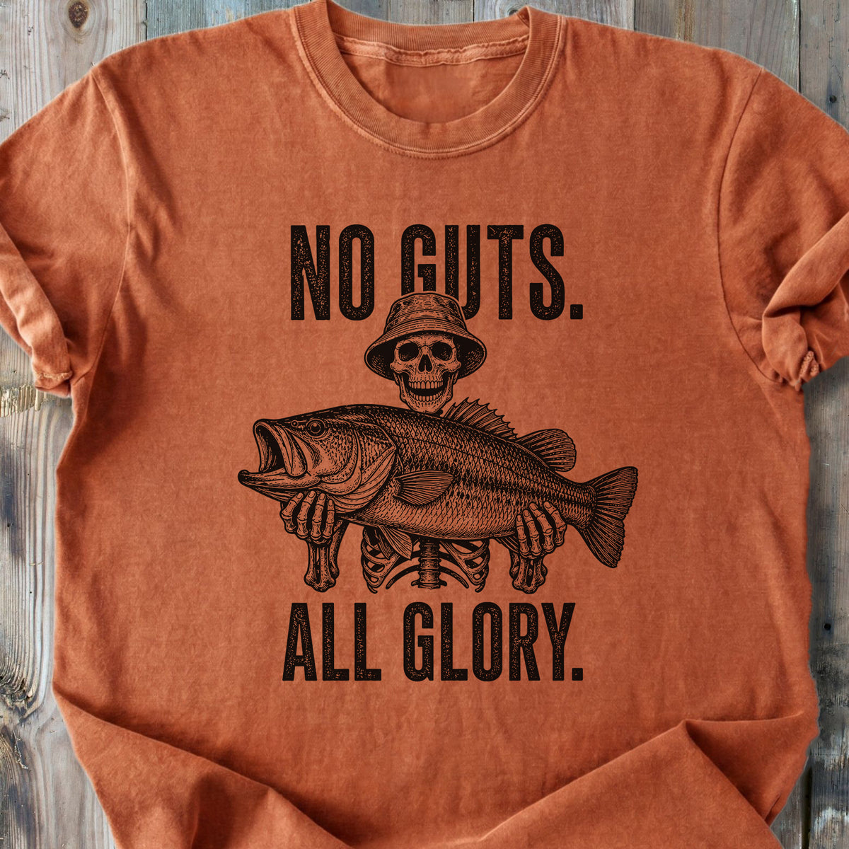 No Guts All Glory - Premium Heavyweight Tee