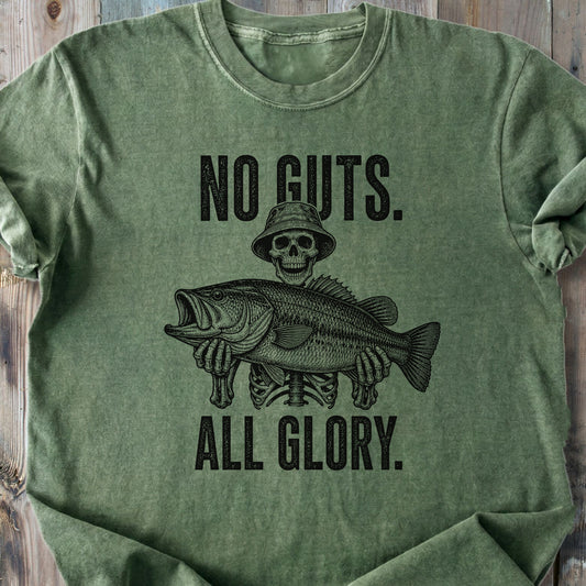 No Guts All Glory - Premium Heavyweight Tee