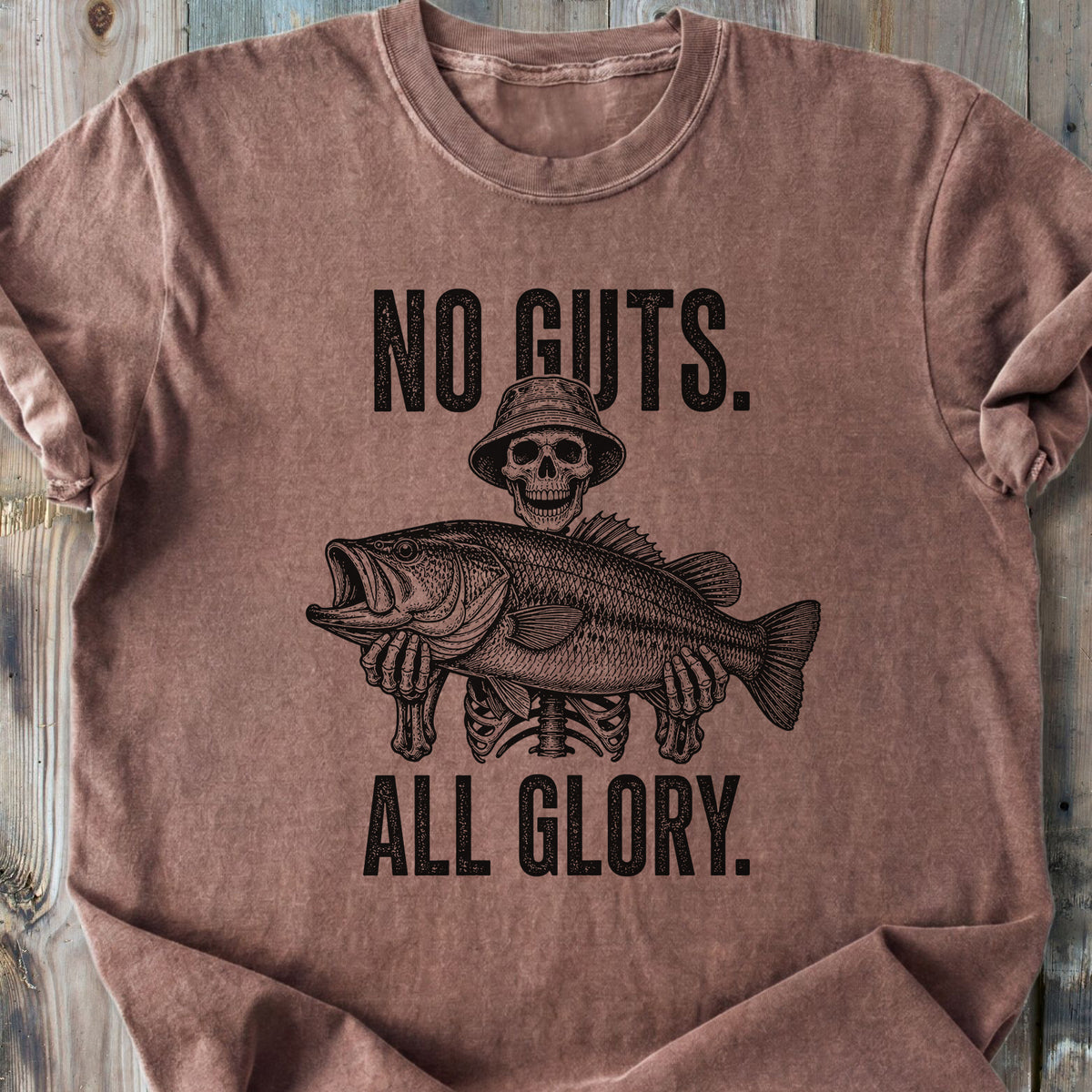 No Guts All Glory - Premium Heavyweight Tee
