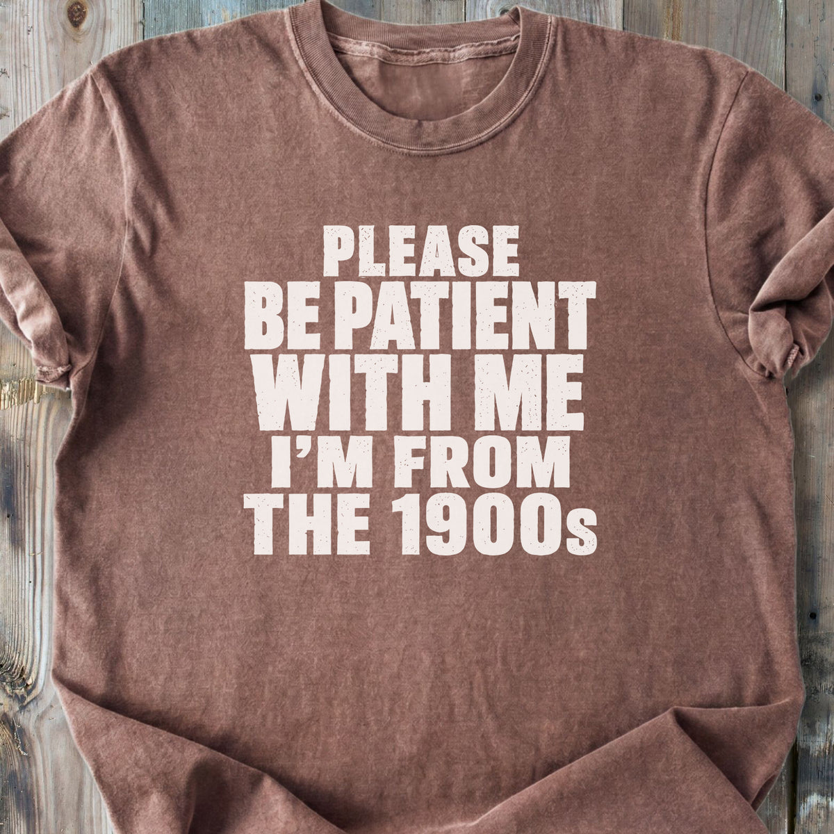 Please, Be Patient With Me - Premium Heavyweight Tee