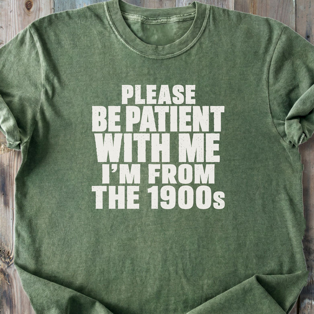Please, Be Patient With Me - Premium Heavyweight Tee
