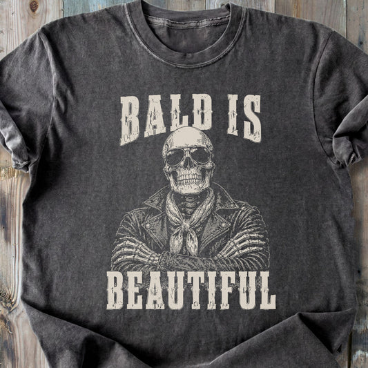 Bald Is Beautiful - Premium Heavyweight Tee