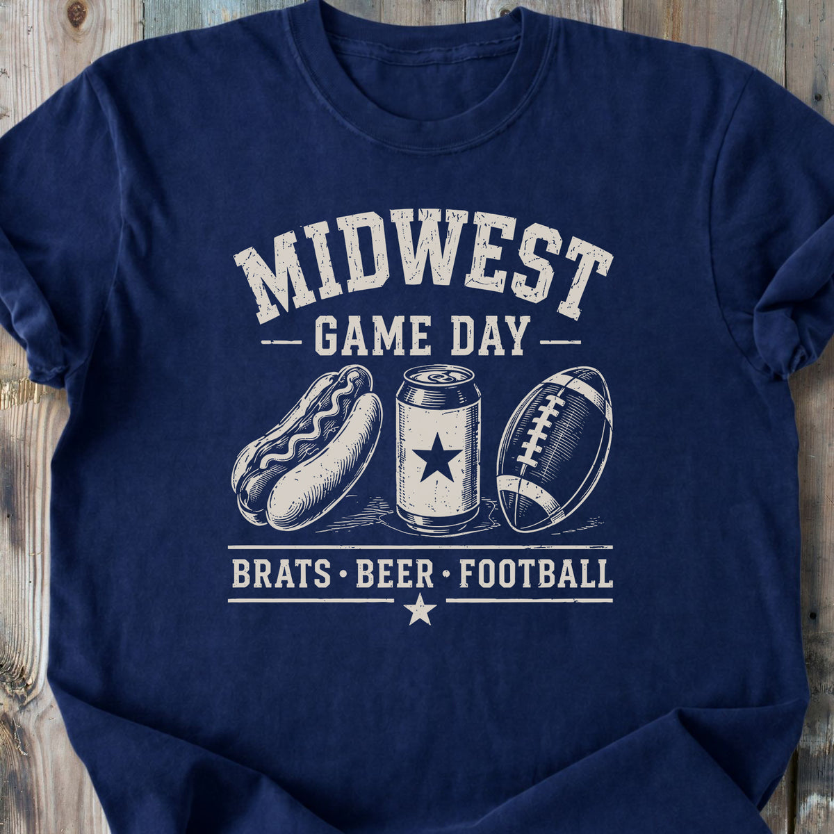 Midwest Game Day - Premium Heavyweight Tee