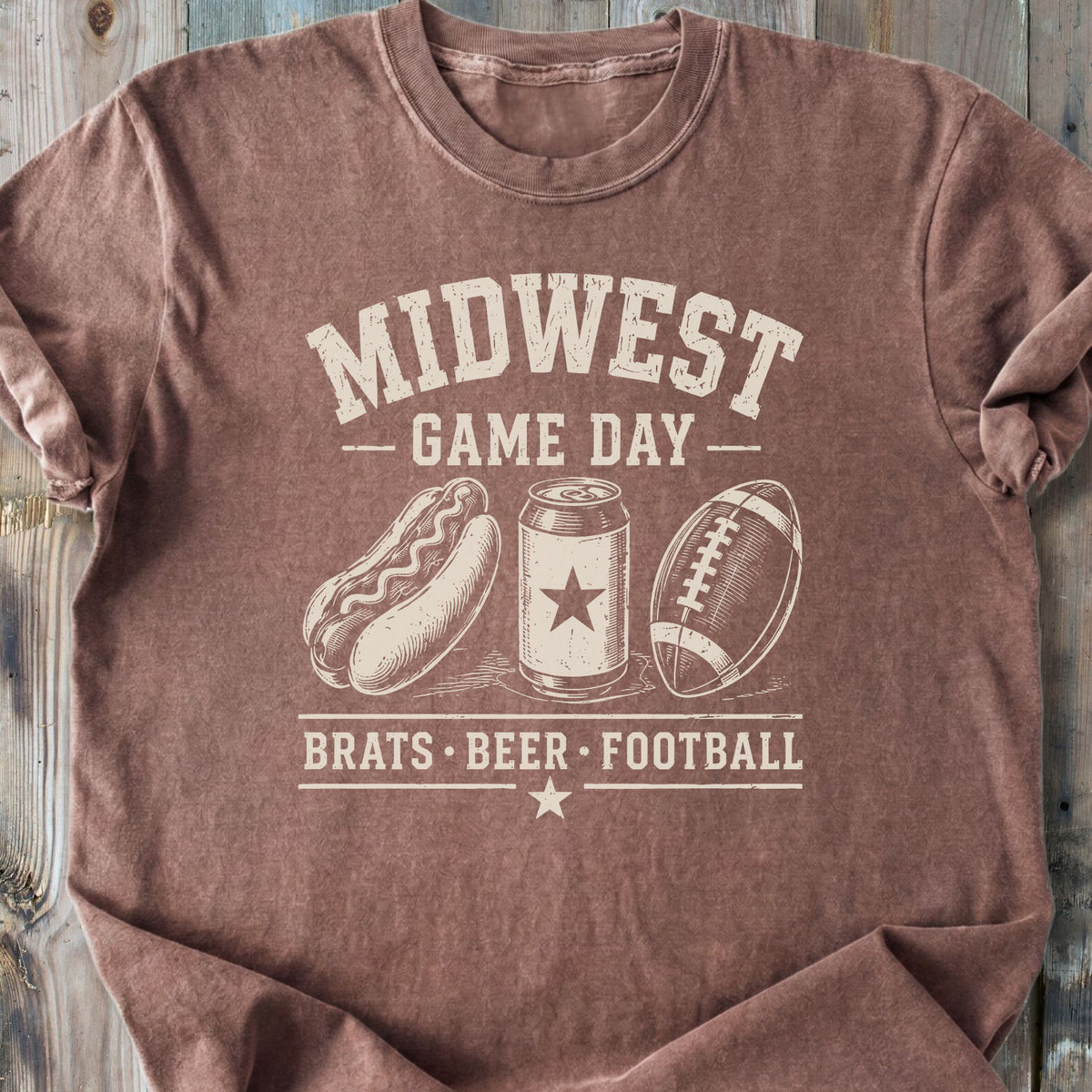 Midwest Game Day - Premium Heavyweight Tee