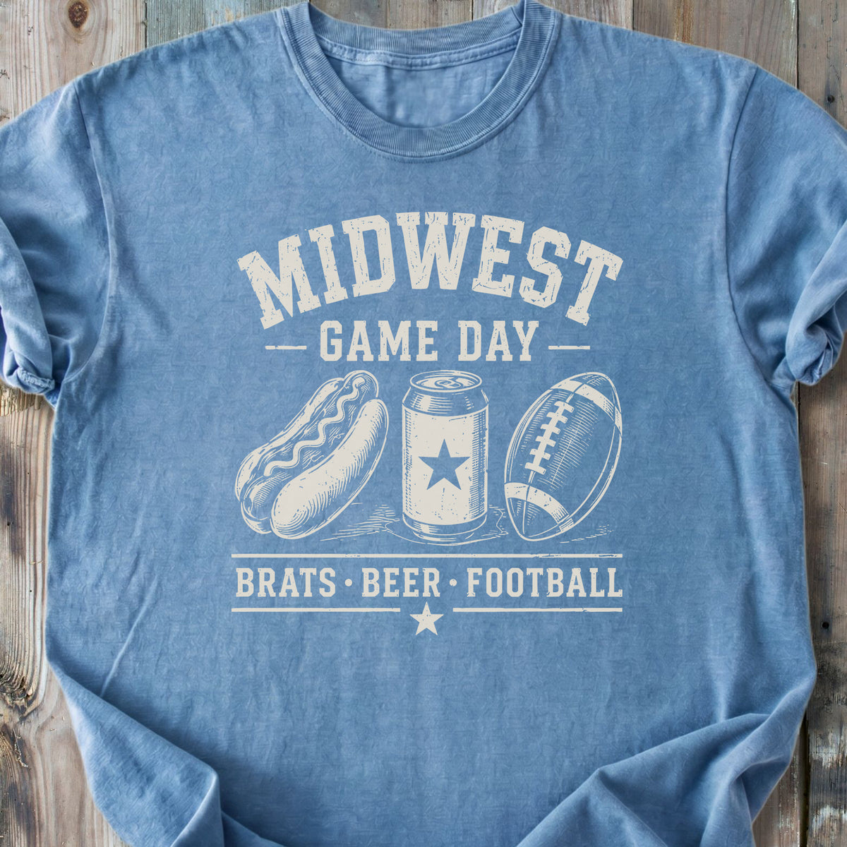 Midwest Game Day - Premium Heavyweight Tee