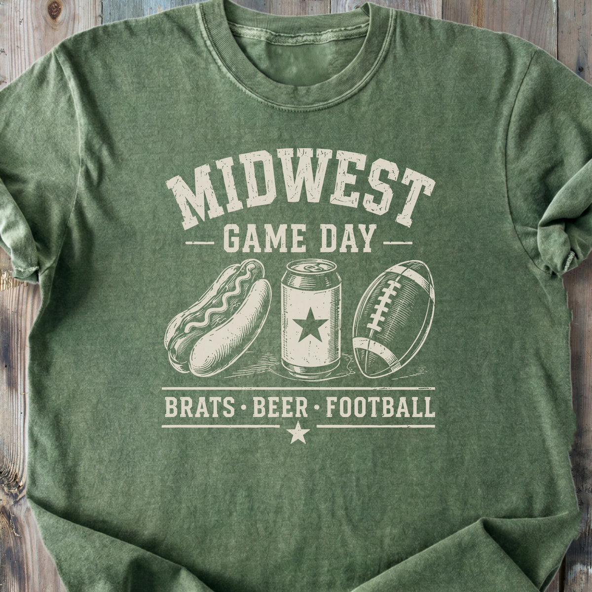 Midwest Game Day - Premium Heavyweight Tee