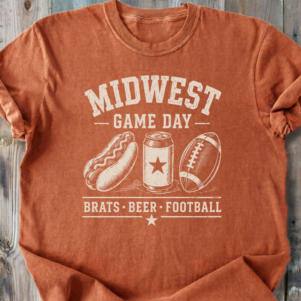 Midwest Game Day - Premium Heavyweight Tee