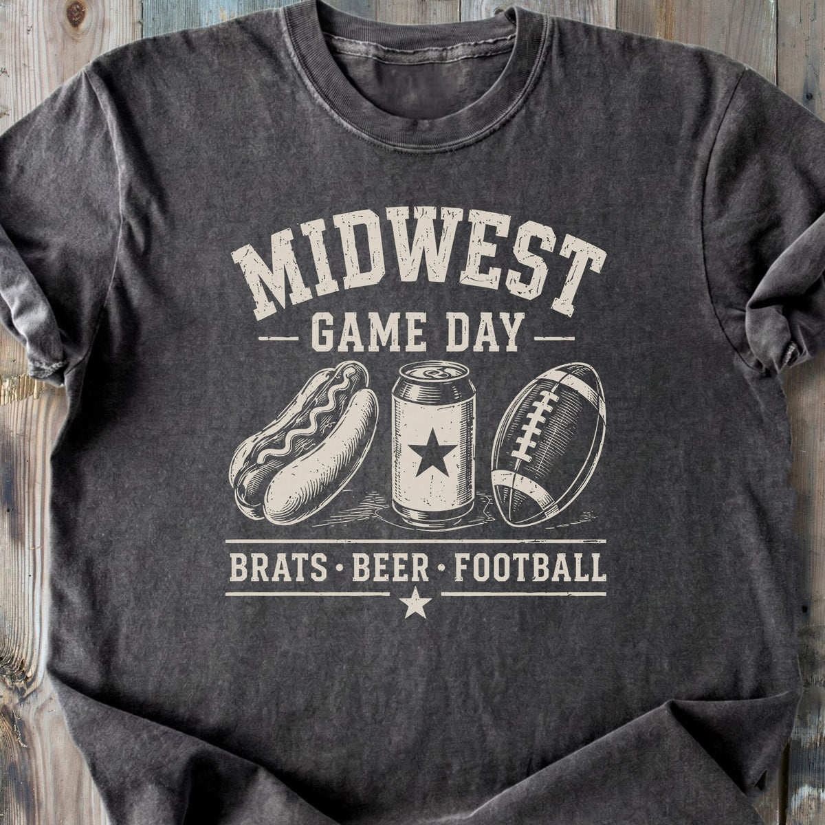 Midwest Game Day - Premium Heavyweight Tee
