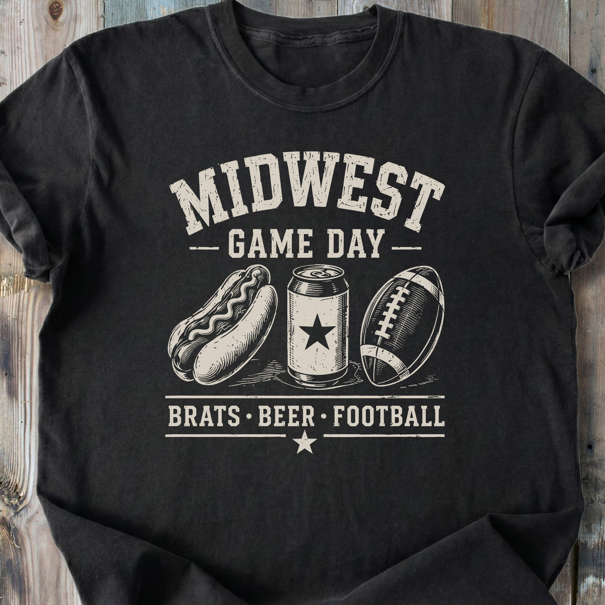 Midwest Game Day - Premium Heavyweight Tee
