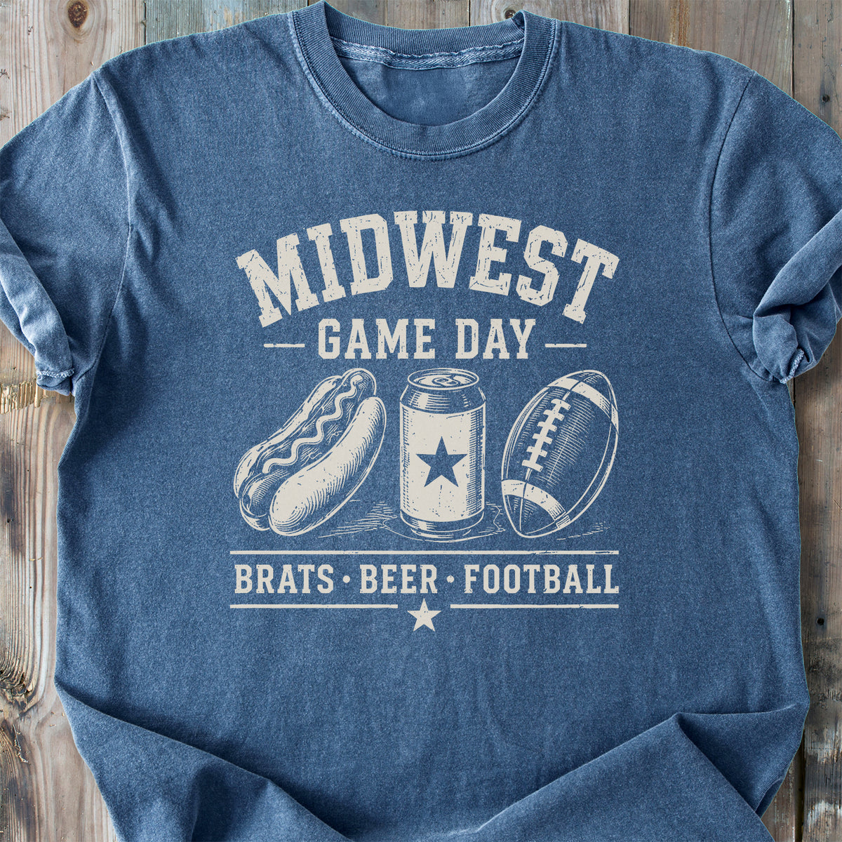 Midwest Game Day - Premium Heavyweight Tee