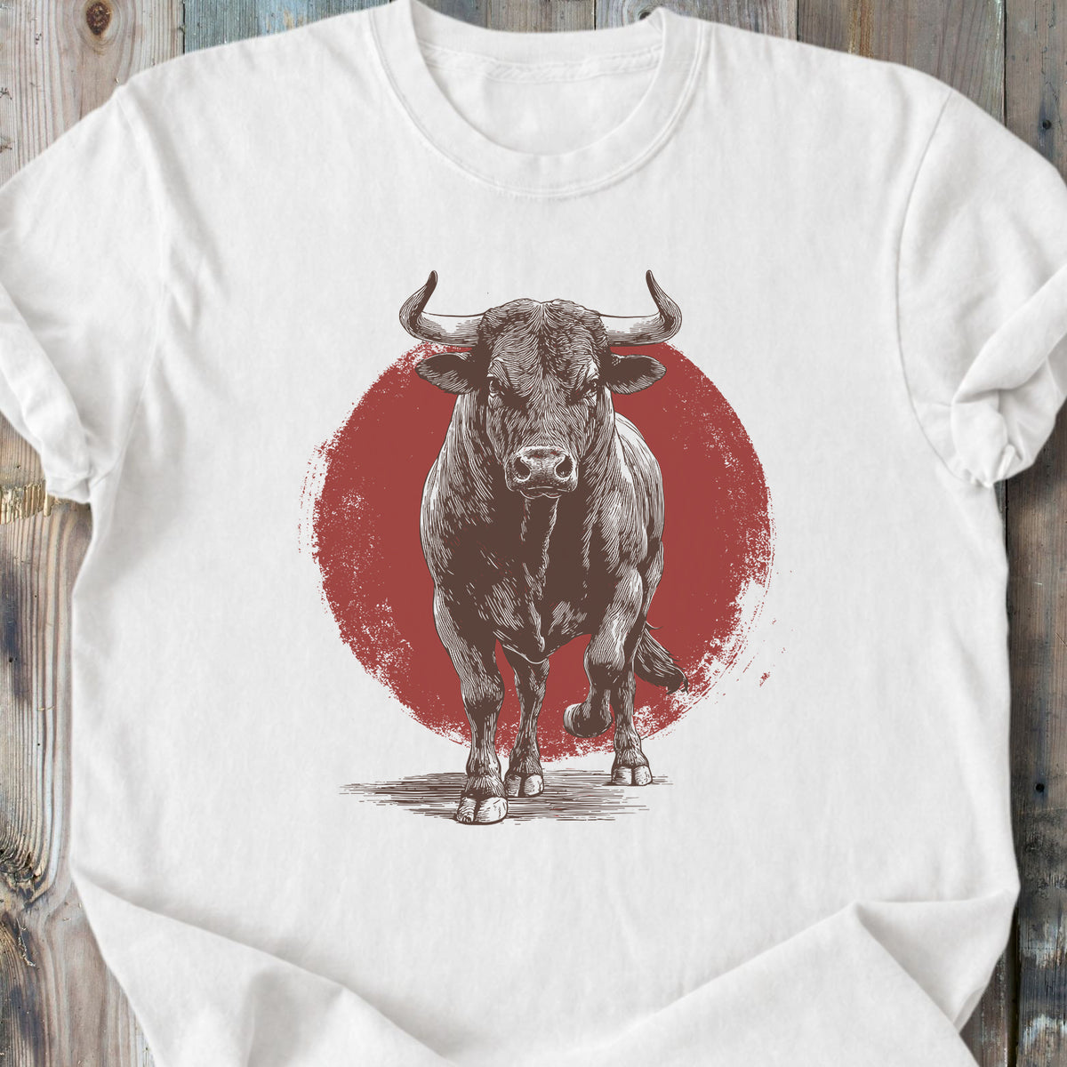 Iconic Bull - Premium Heavyweight Tee