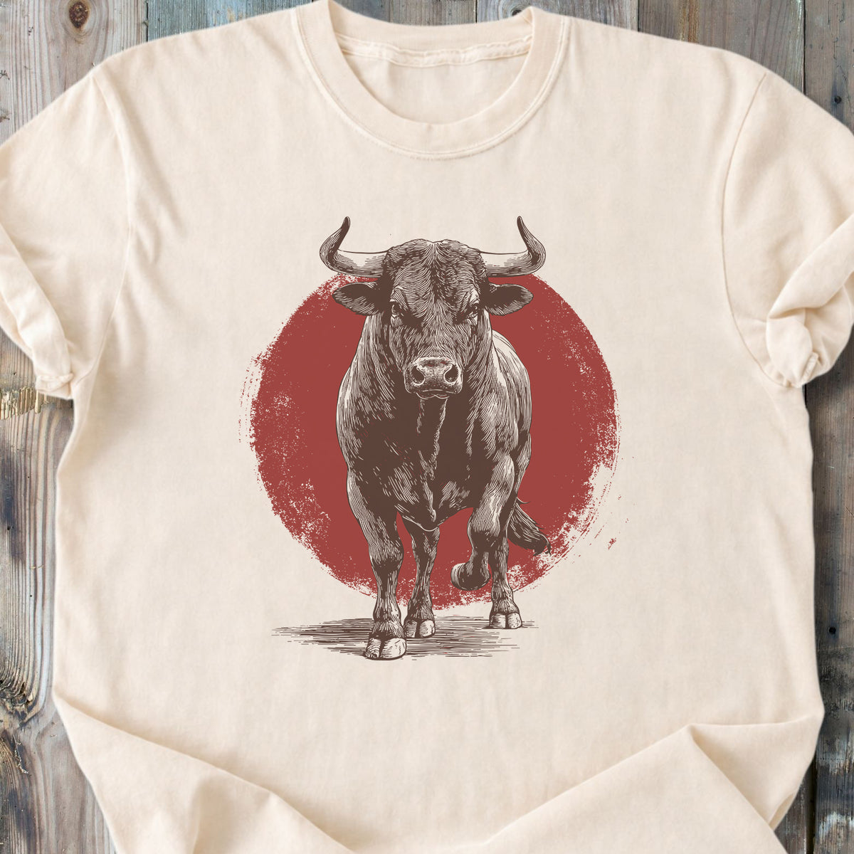 Iconic Bull - Premium Heavyweight Tee