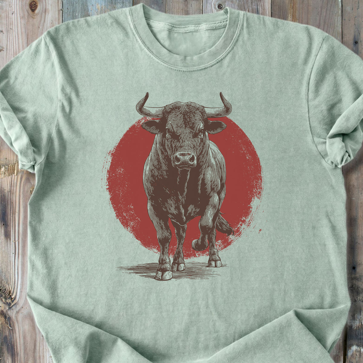 Iconic Bull - Premium Heavyweight Tee