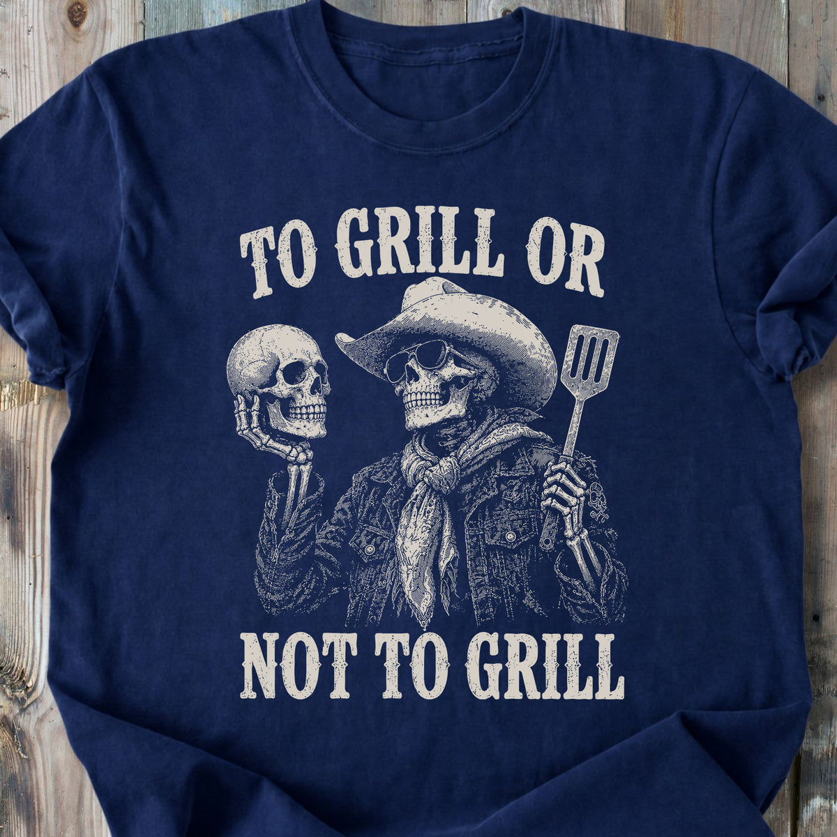 To Grill Or Not To Grill - Premium Heavyweight Tee