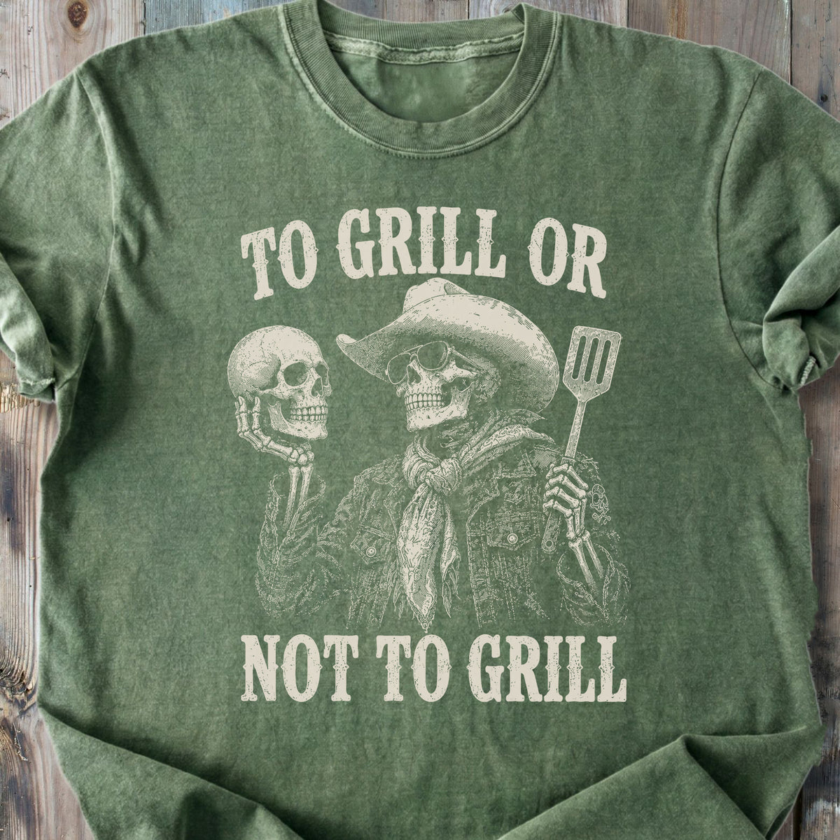 To Grill Or Not To Grill - Premium Heavyweight Tee