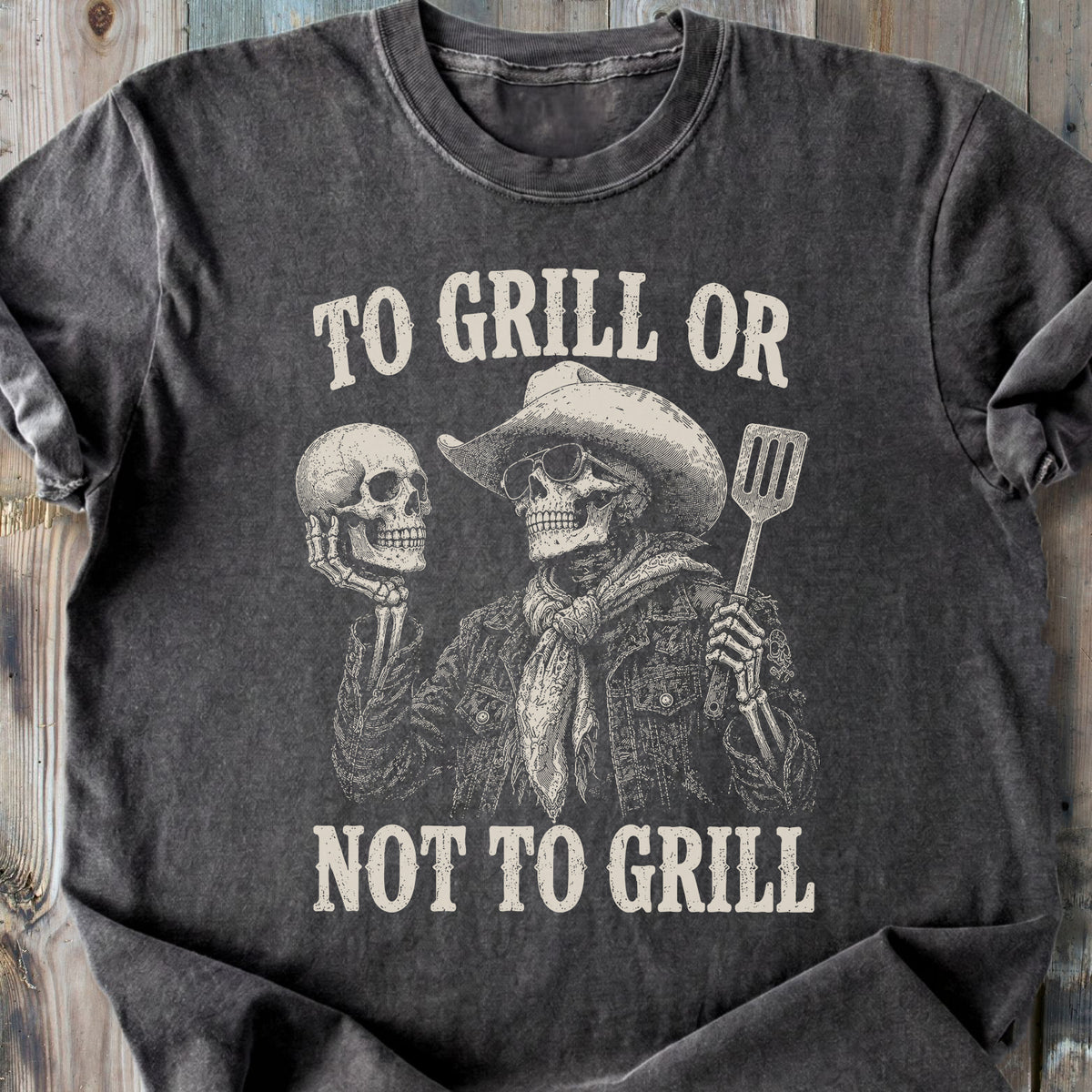 To Grill Or Not To Grill - Premium Heavyweight Tee