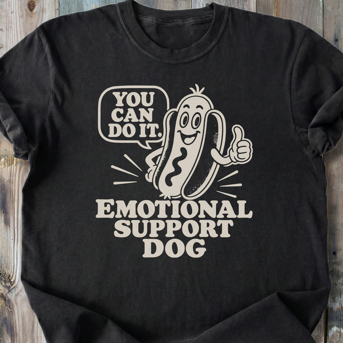 Emotional Support Dog - Premium Heavyweight Tee