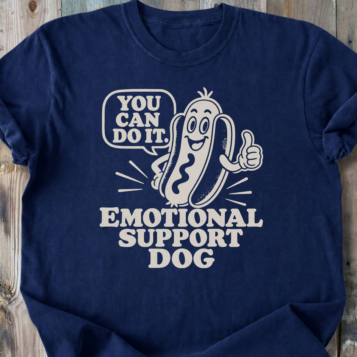 Emotional Support Dog - Premium Heavyweight Tee
