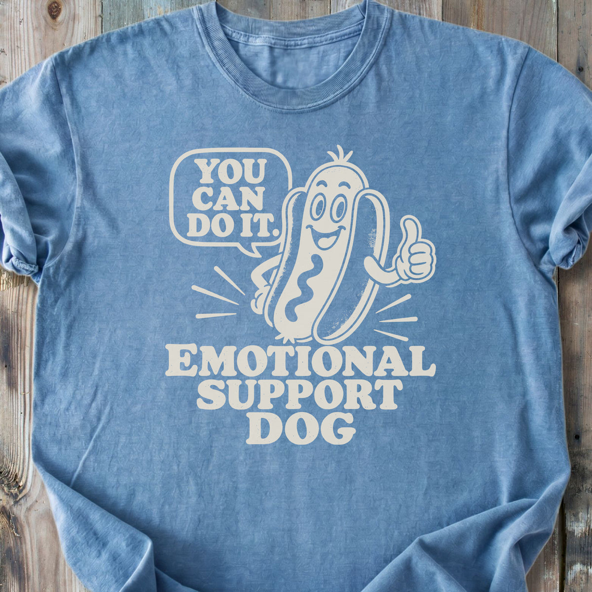 Emotional Support Dog - Premium Heavyweight Tee