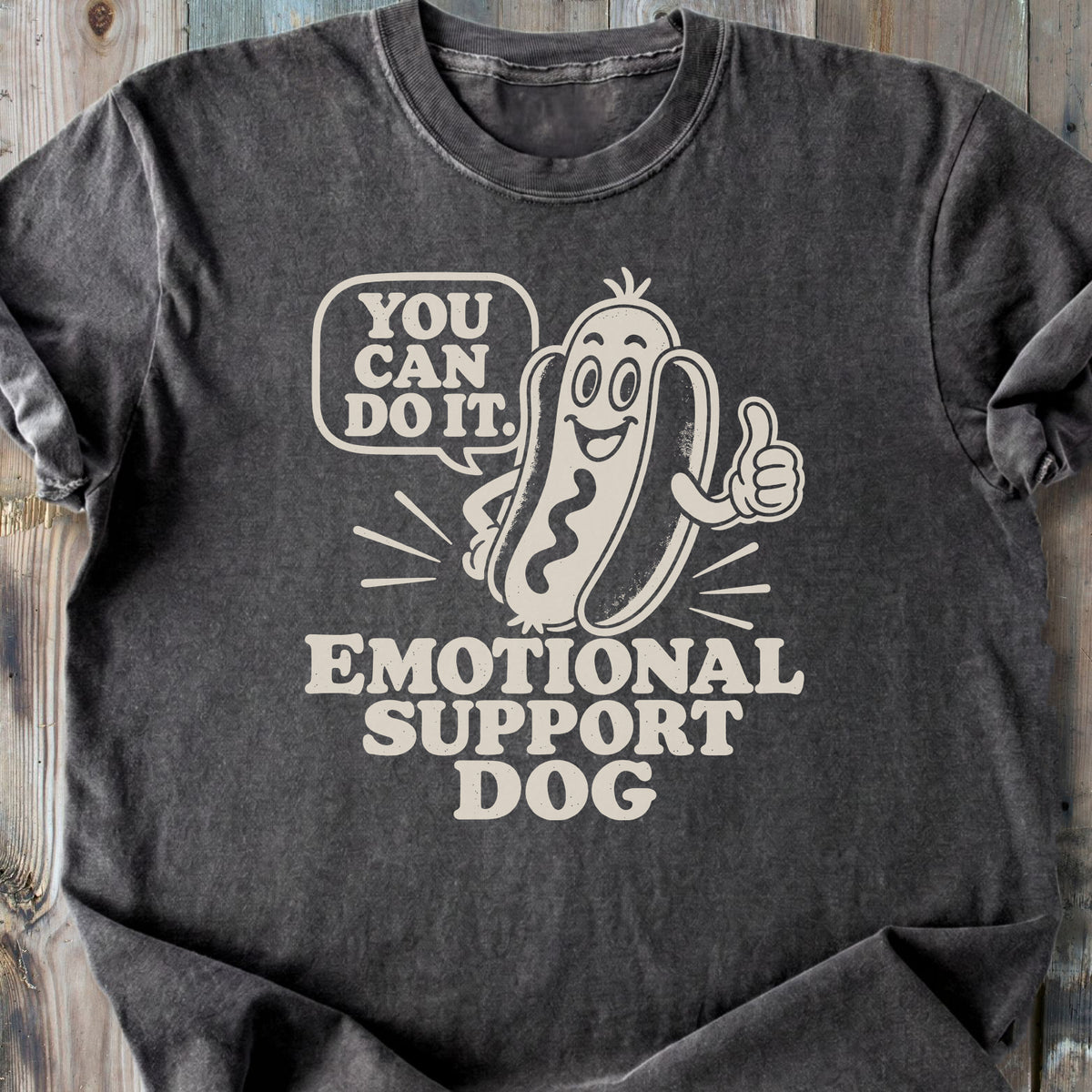 Emotional Support Dog - Premium Heavyweight Tee
