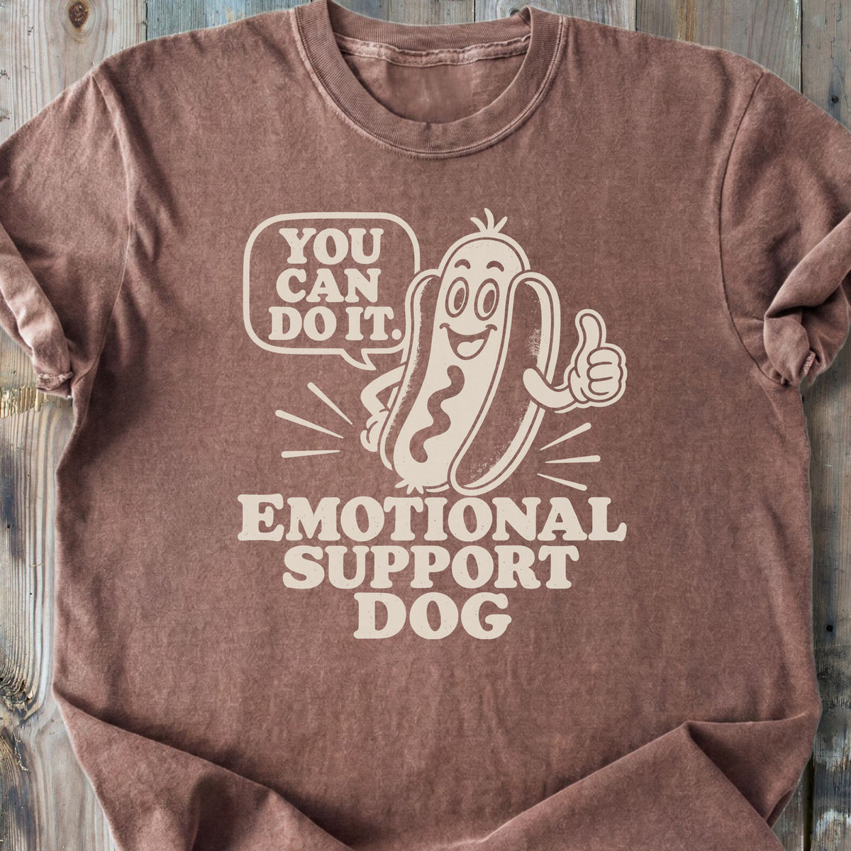 Emotional Support Dog - Premium Heavyweight Tee