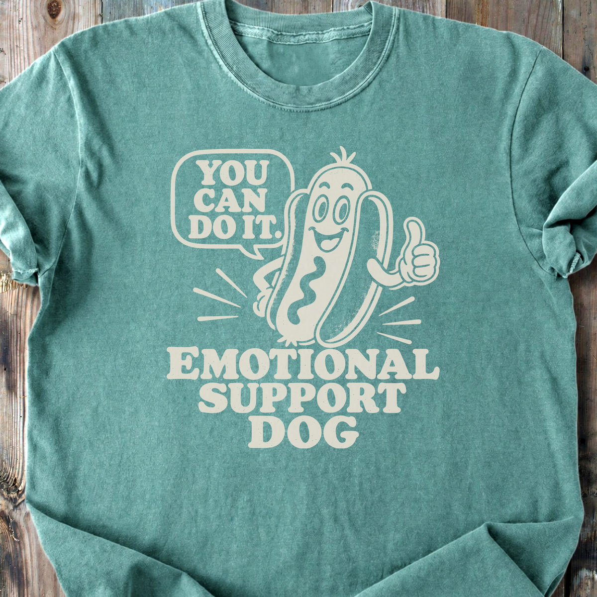 Emotional Support Dog - Premium Heavyweight Tee
