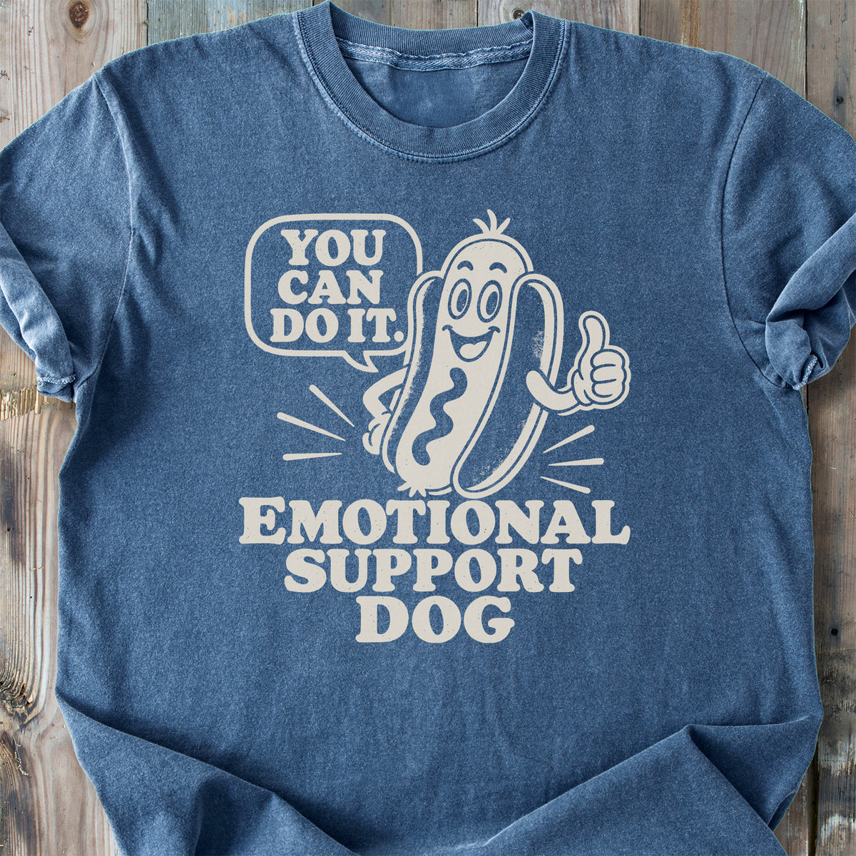 Emotional Support Dog - Premium Heavyweight Tee