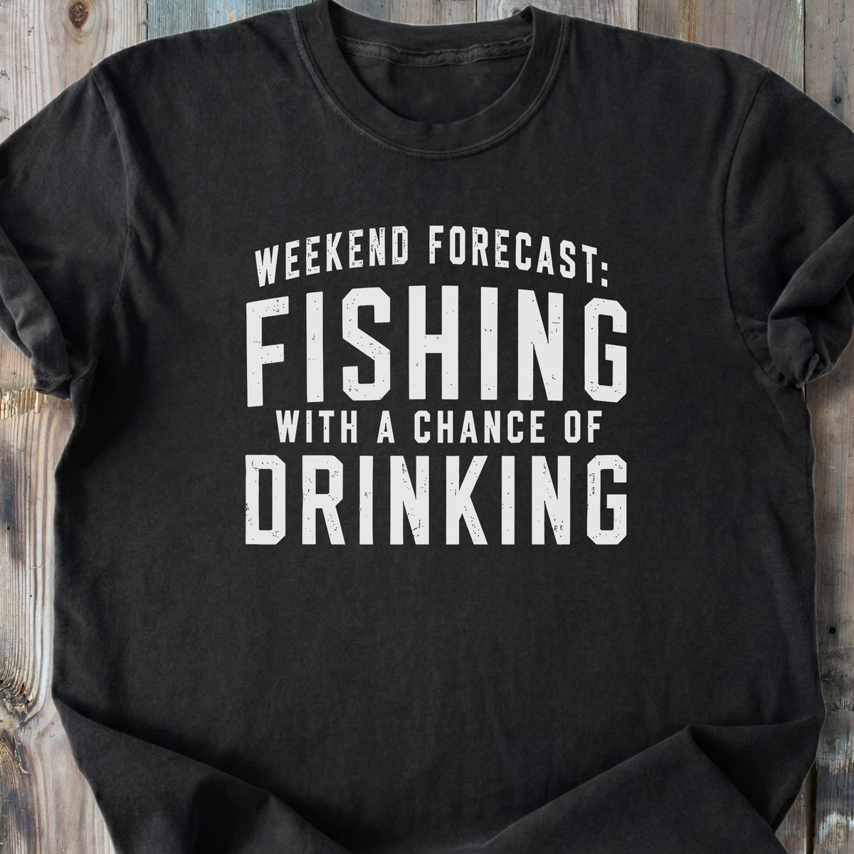 Weekend Forecast Fishing - Premium Heavyweight Tee