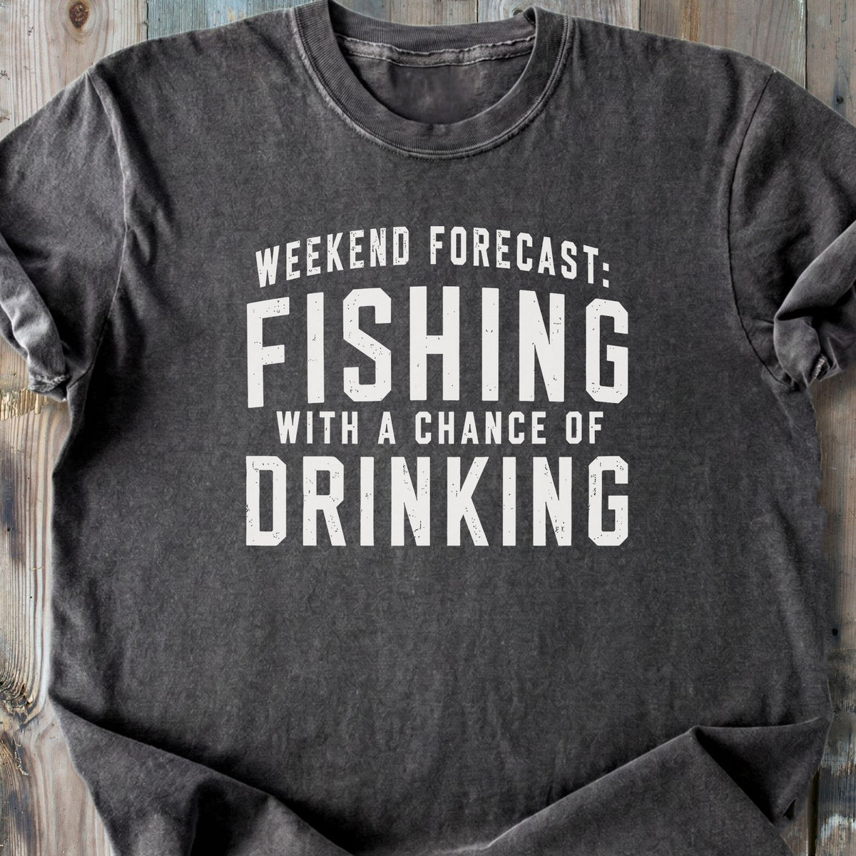 Weekend Forecast Fishing - Premium Heavyweight Tee