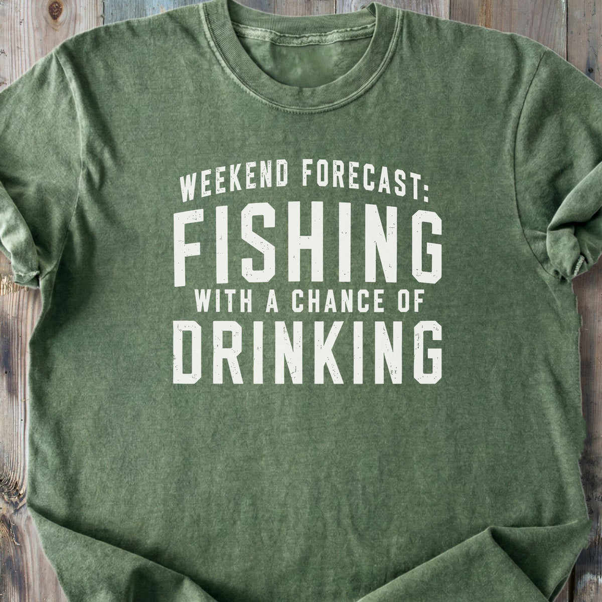 Weekend Forecast Fishing - Premium Heavyweight Tee