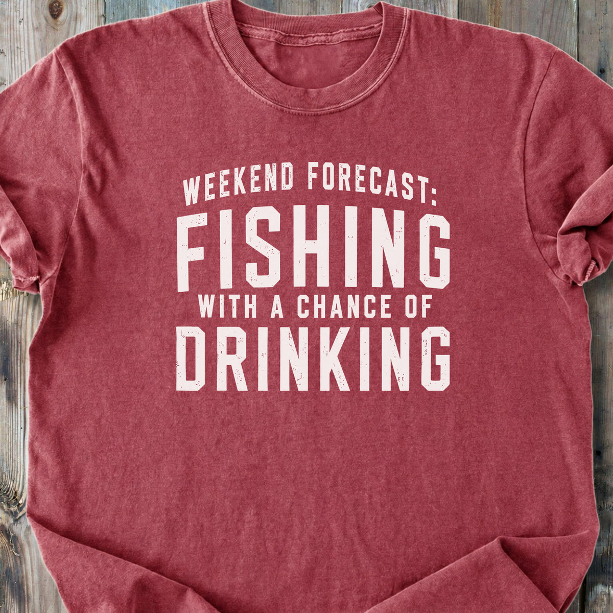 Weekend Forecast Fishing - Premium Heavyweight Tee