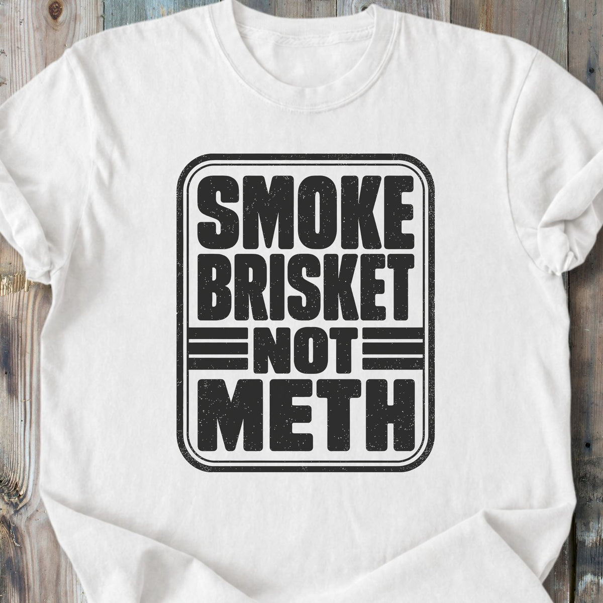 Smoke Brisket - Premium Heavyweight Tee