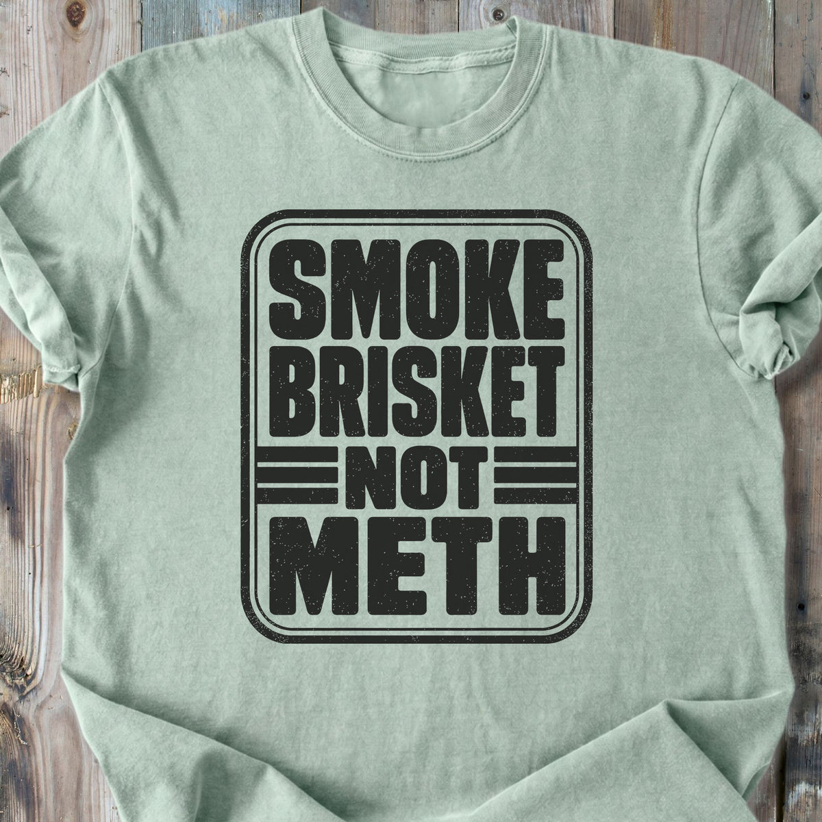 Smoke Brisket - Premium Heavyweight Tee