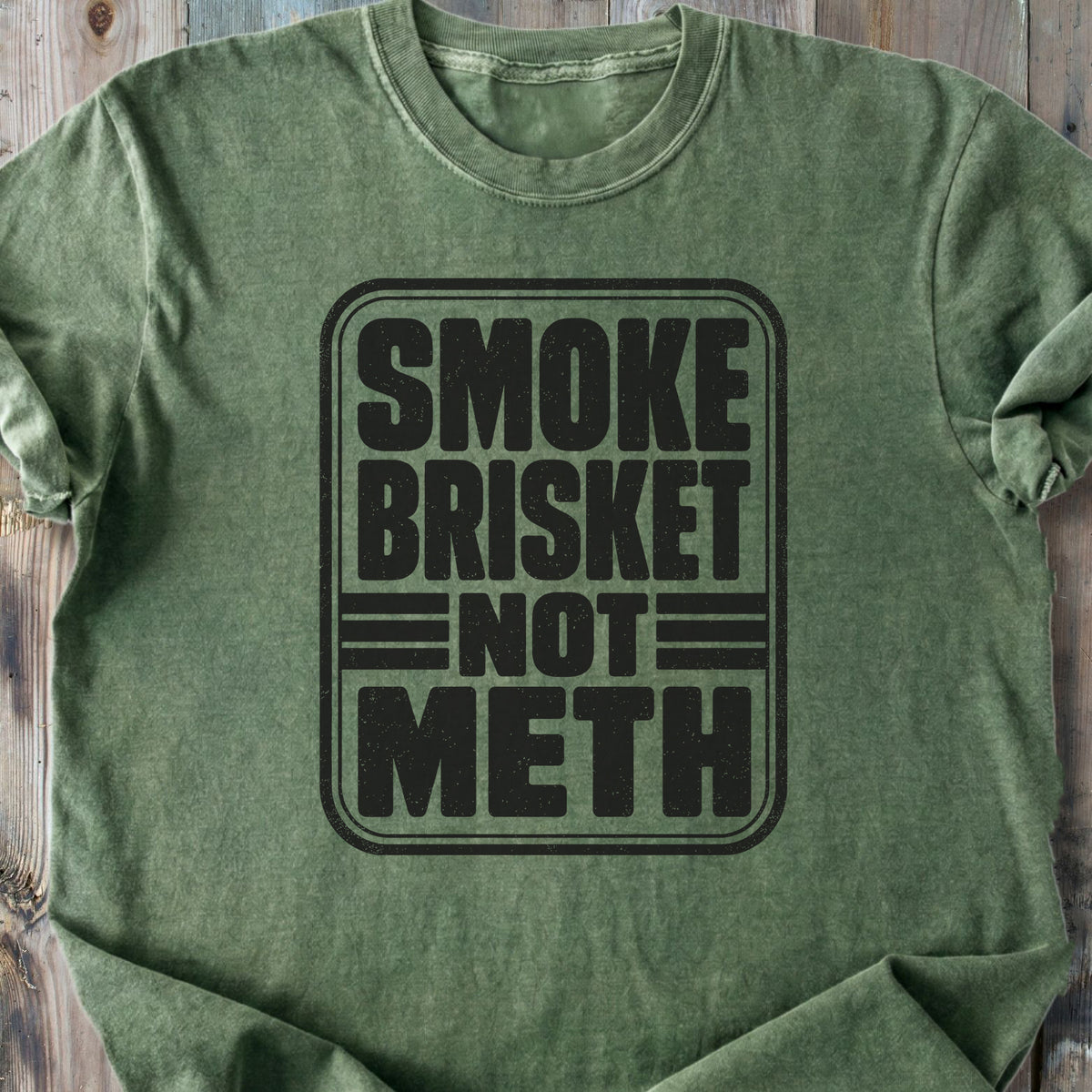 Smoke Brisket - Premium Heavyweight Tee