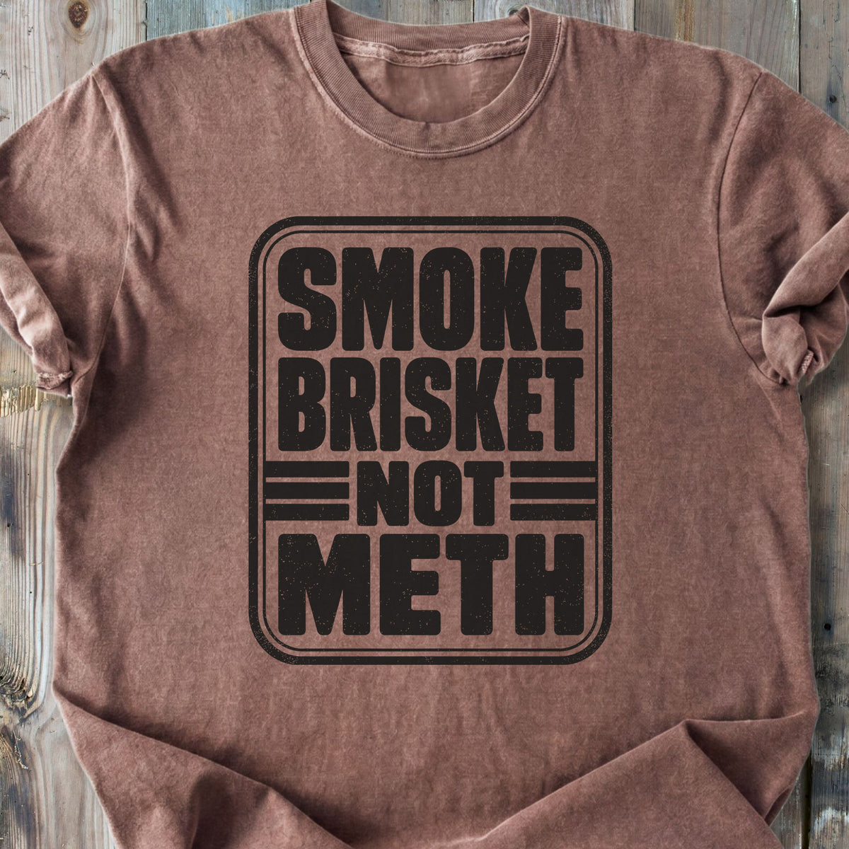 Smoke Brisket - Premium Heavyweight Tee