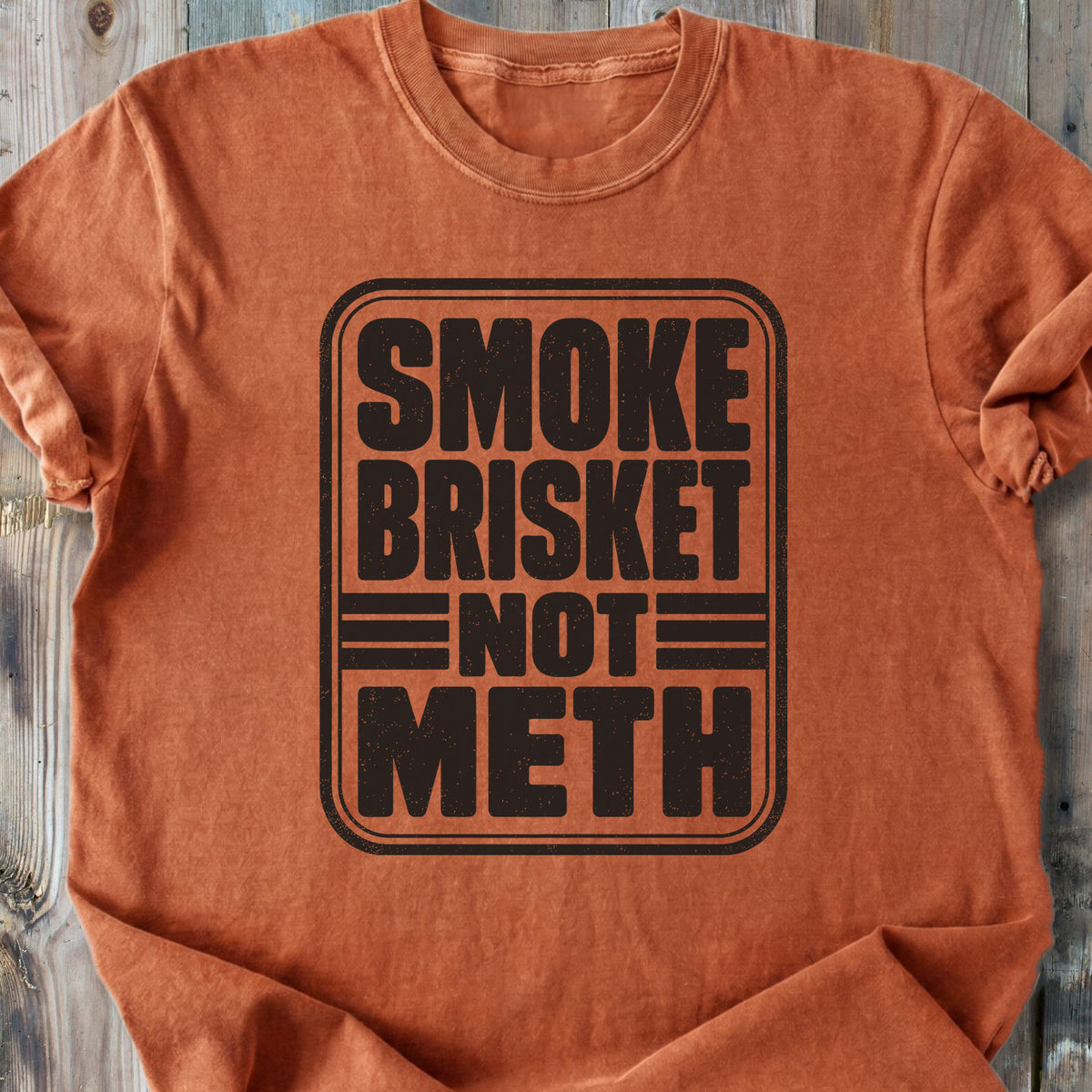 Smoke Brisket - Premium Heavyweight Tee