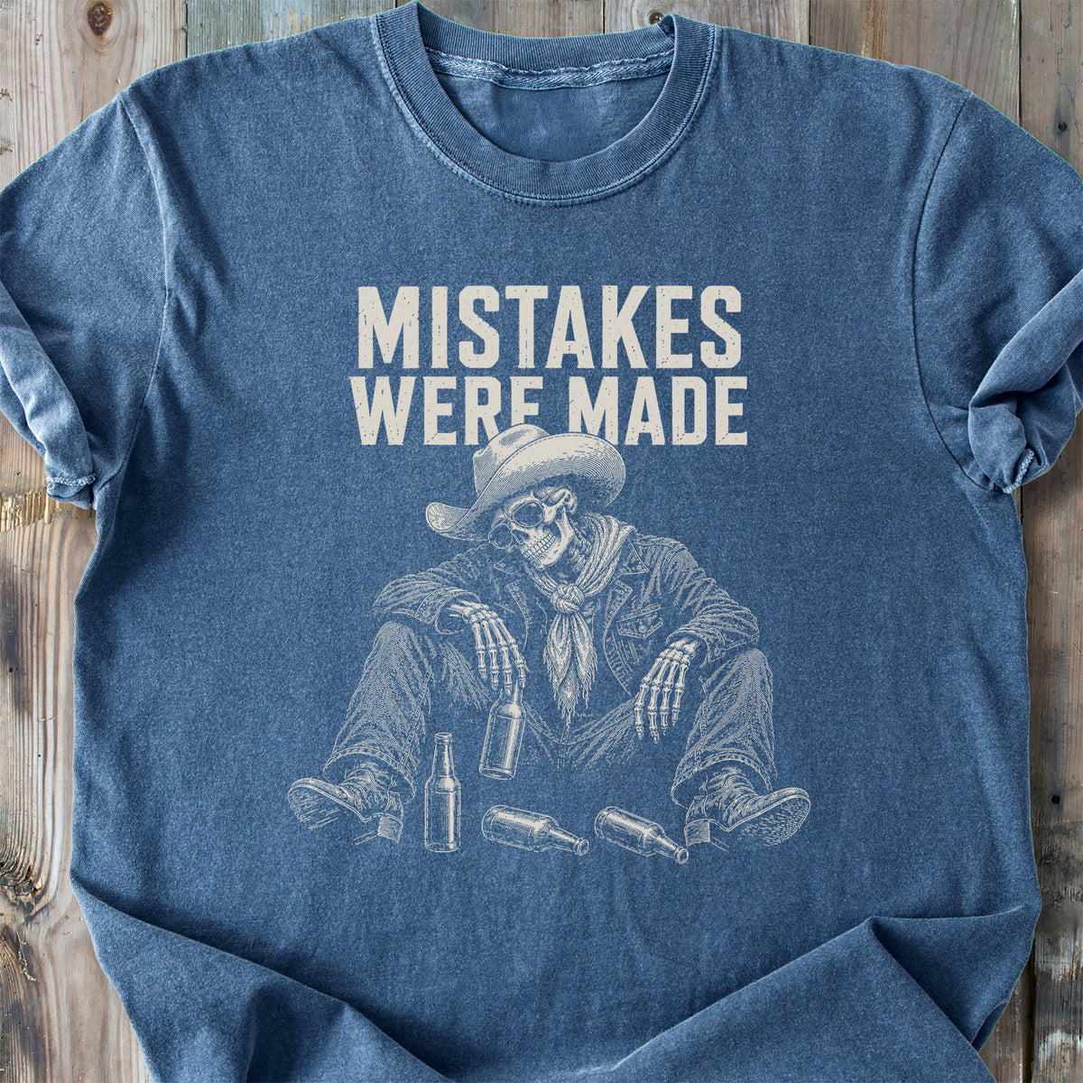 Mistakes Were Made Skeleton - Premium Heavyweight Tee