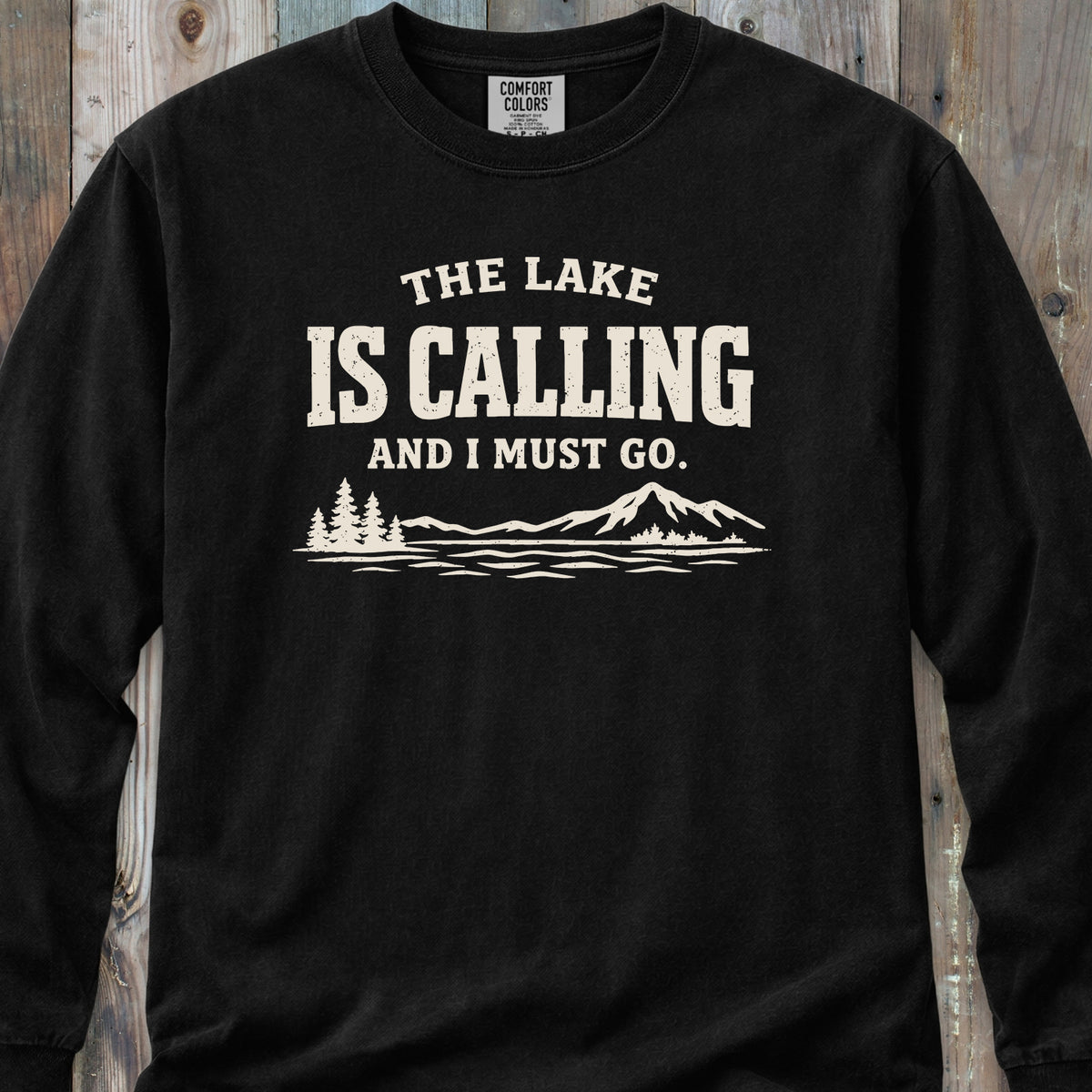 The Lake Is Calling - Long-Sleeve Tee