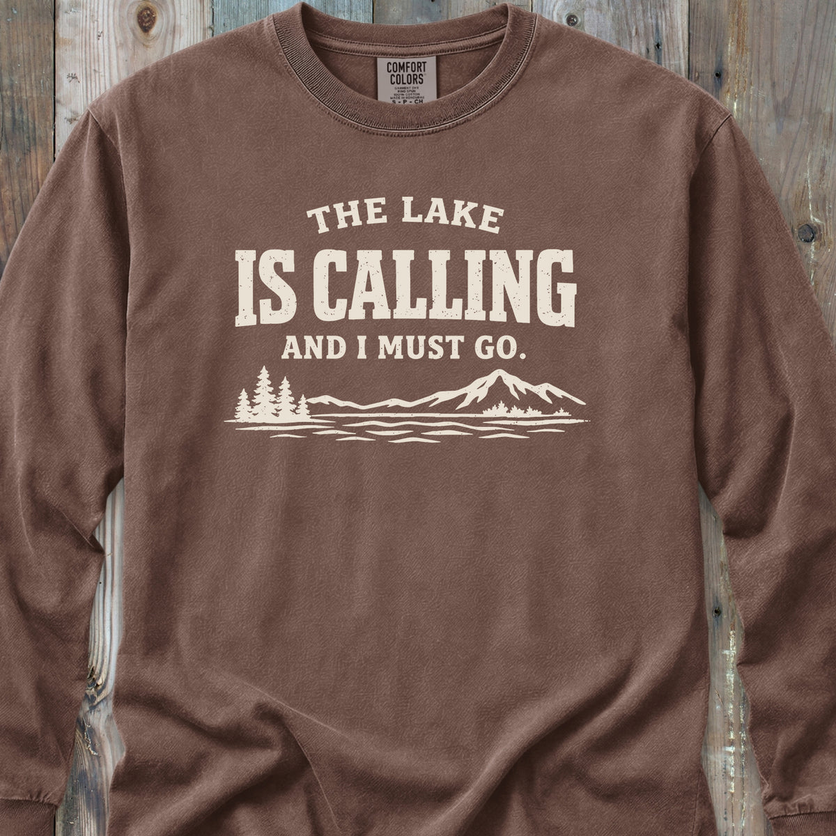 The Lake Is Calling - Long-Sleeve Tee