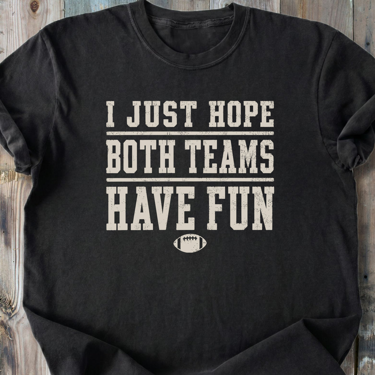 Both Teams Have Fun - Premium Heavyweight Tee