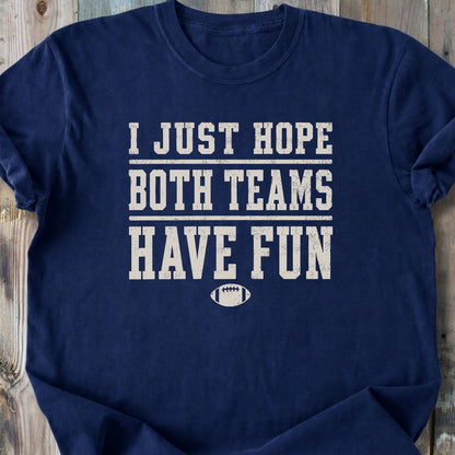 Both Teams Have Fun - Premium Heavyweight Tee