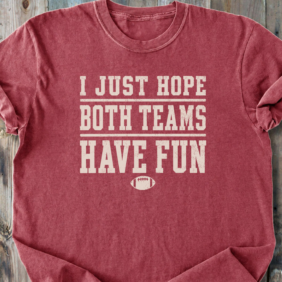 Both Teams Have Fun - Premium Heavyweight Tee