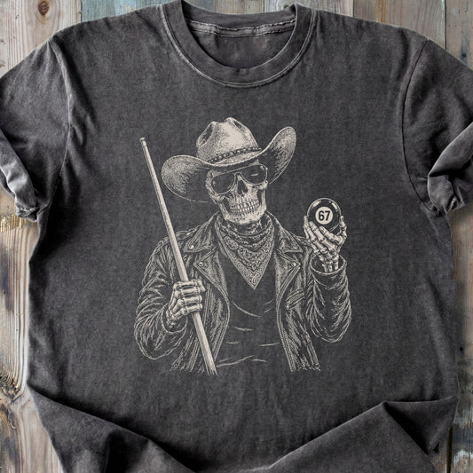 The Hustler 67 Skeleton - Premium Heavyweight Tee