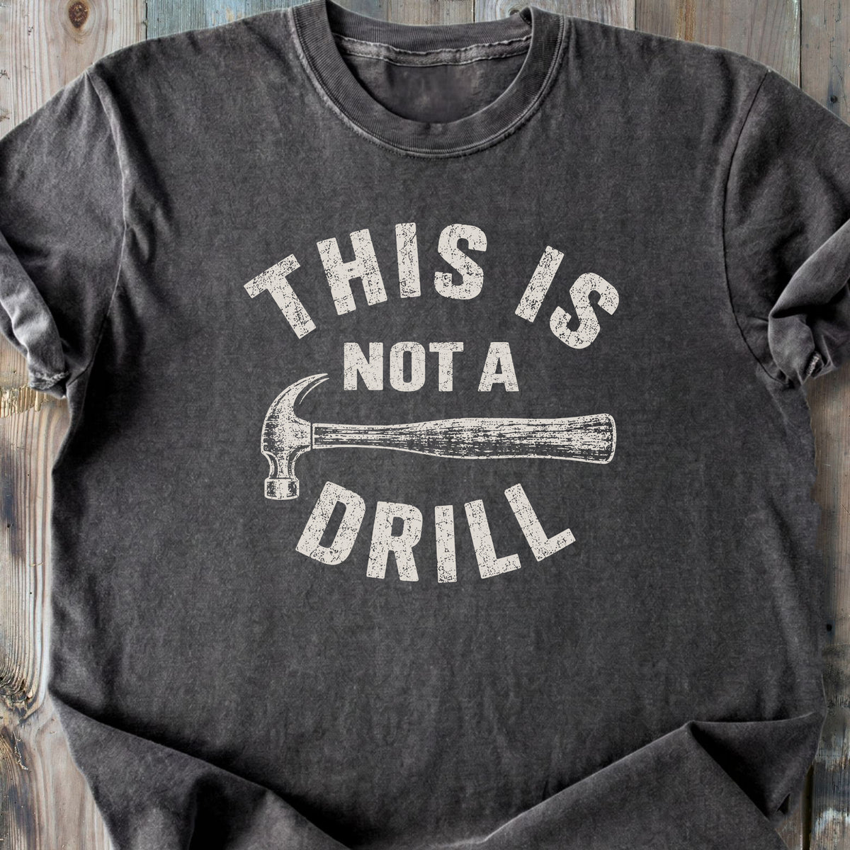 This Is Not A Drill - Premium Heavyweight Tee