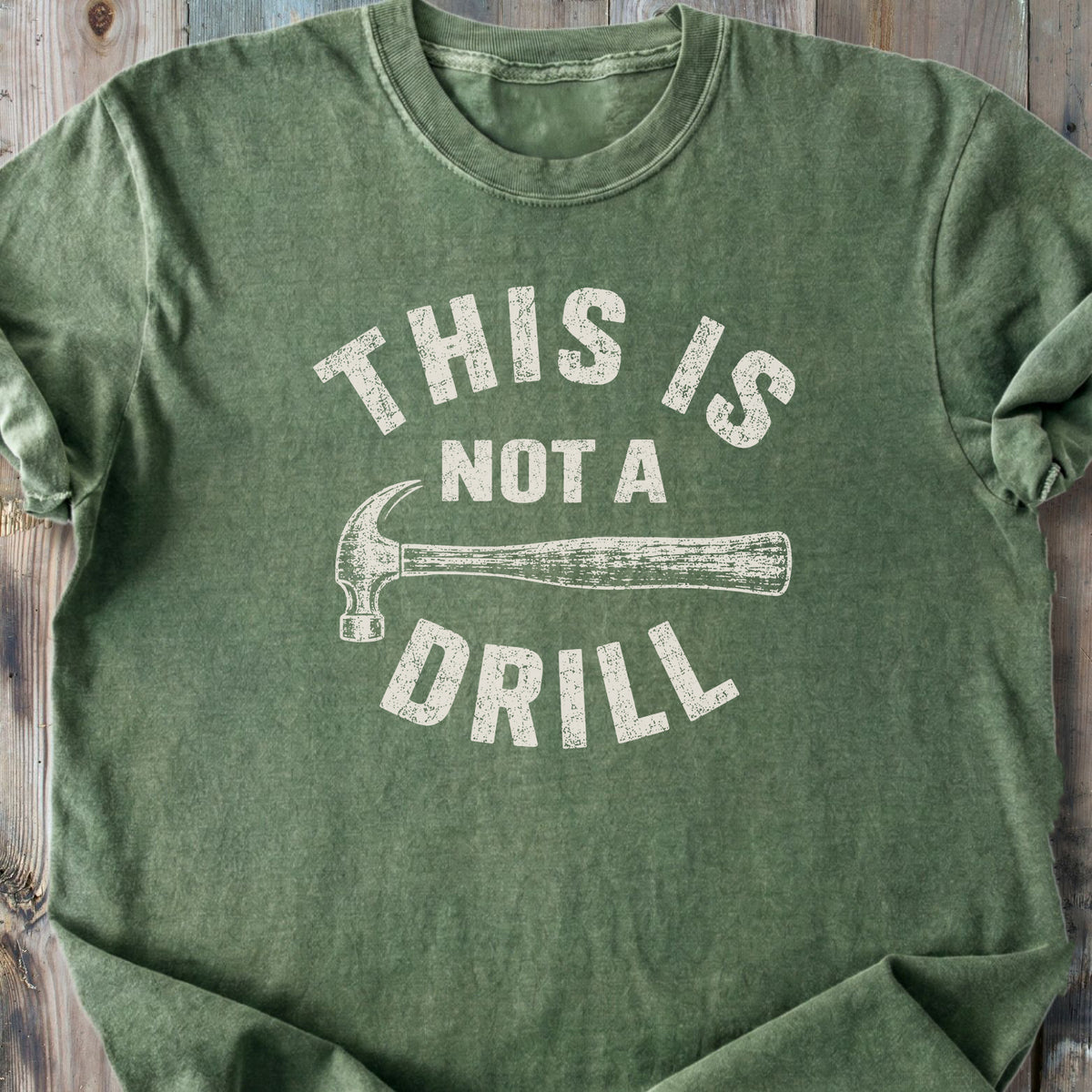This Is Not A Drill - Premium Heavyweight Tee